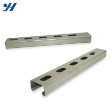 Slotted Galvanized Stainless Steel Unistrut Cold Rolled Steel Metal Channel